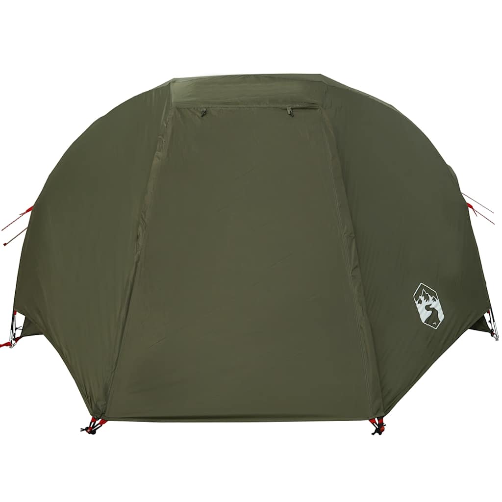 vidaXL Fishing Tent 5-Person Olive Green Waterproof - 490 x 330 x 185 cm