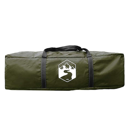 vidaXL Fishing Tent 5-Person Olive Green Waterproof - 490 x 330 x 185 cm