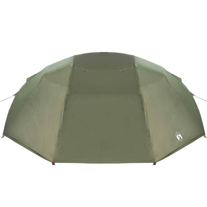 vidaXL Fishing Tent with Roof Olive Green 514 x 465 x 187 cm