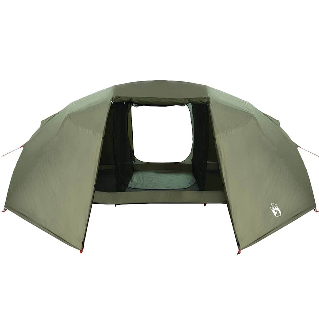 vidaXL Fishing Tent with Roof Olive Green 514 x 465 x 187 cm