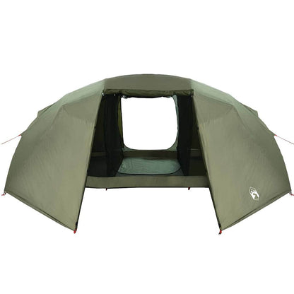 vidaXL Fishing Tent with Roof Olive Green 514 x 465 x 187 cm