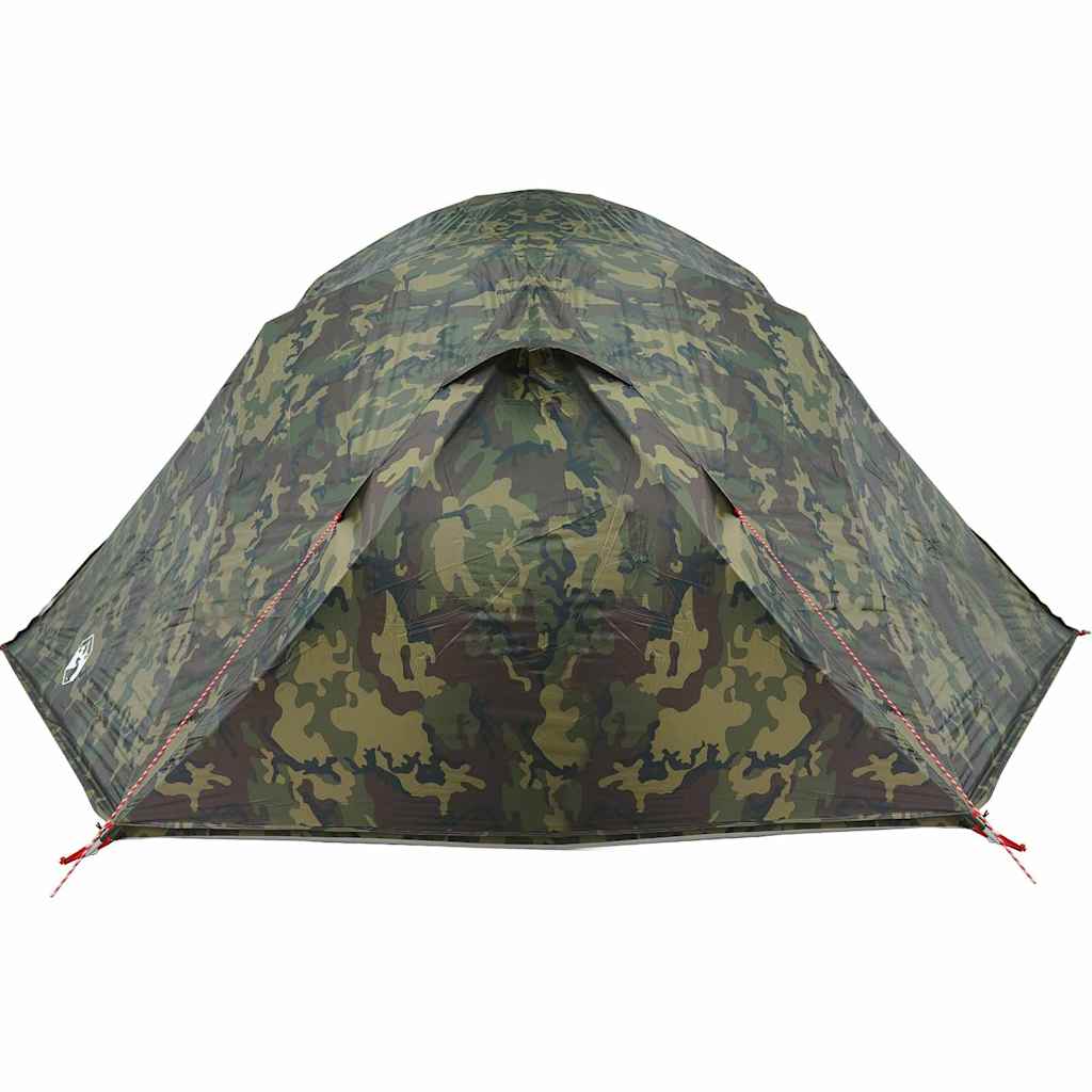 vidaXL Fishing Tent with Roof Camouflage 514 x 465 x 187 cm - Multicolour