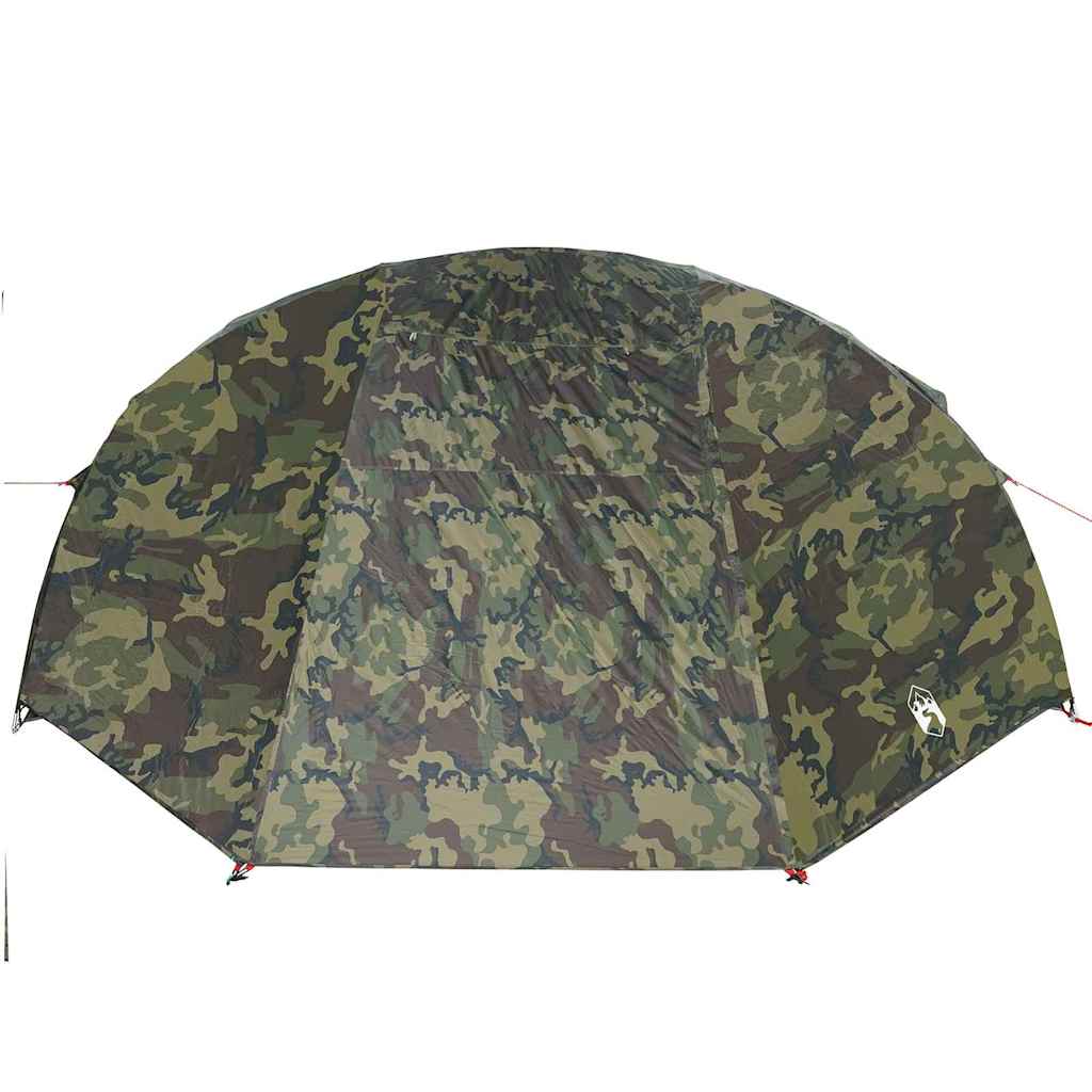 vidaXL Fishing Tent with Roof Camouflage 514 x 465 x 187 cm - Multicolour