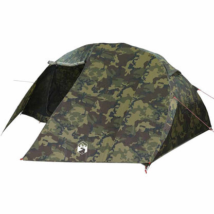 vidaXL Fishing Tent with Roof Camouflage 514 x 465 x 187 cm - Multicolour