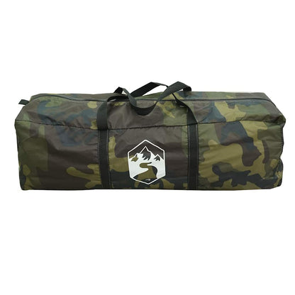 vidaXL Fishing Tent with Roof Camouflage 514 x 465 x 187 cm - Multicolour