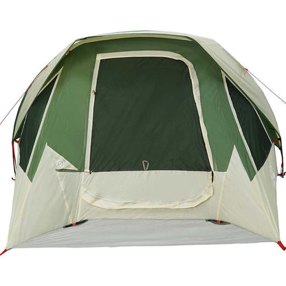 vidaXL Family Tent Cabin 6-Person Green Waterproof - 360 x 298 x 182 cm