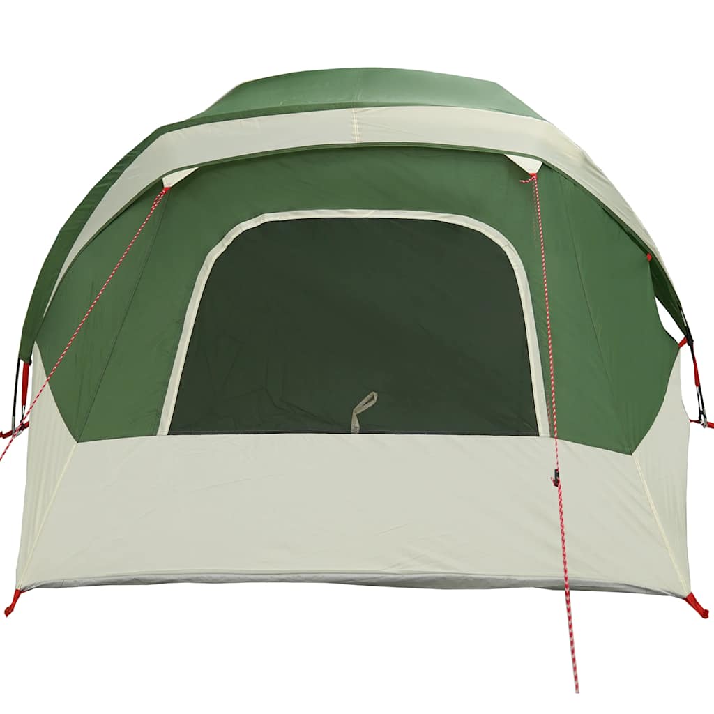 vidaXL Family Tent Cabin 6-Person Green Waterproof - 360 x 298 x 182 cm
