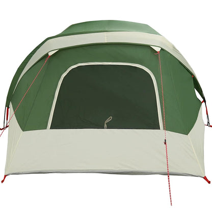 vidaXL Family Tent Cabin 6-Person Green Waterproof - 360 x 298 x 182 cm