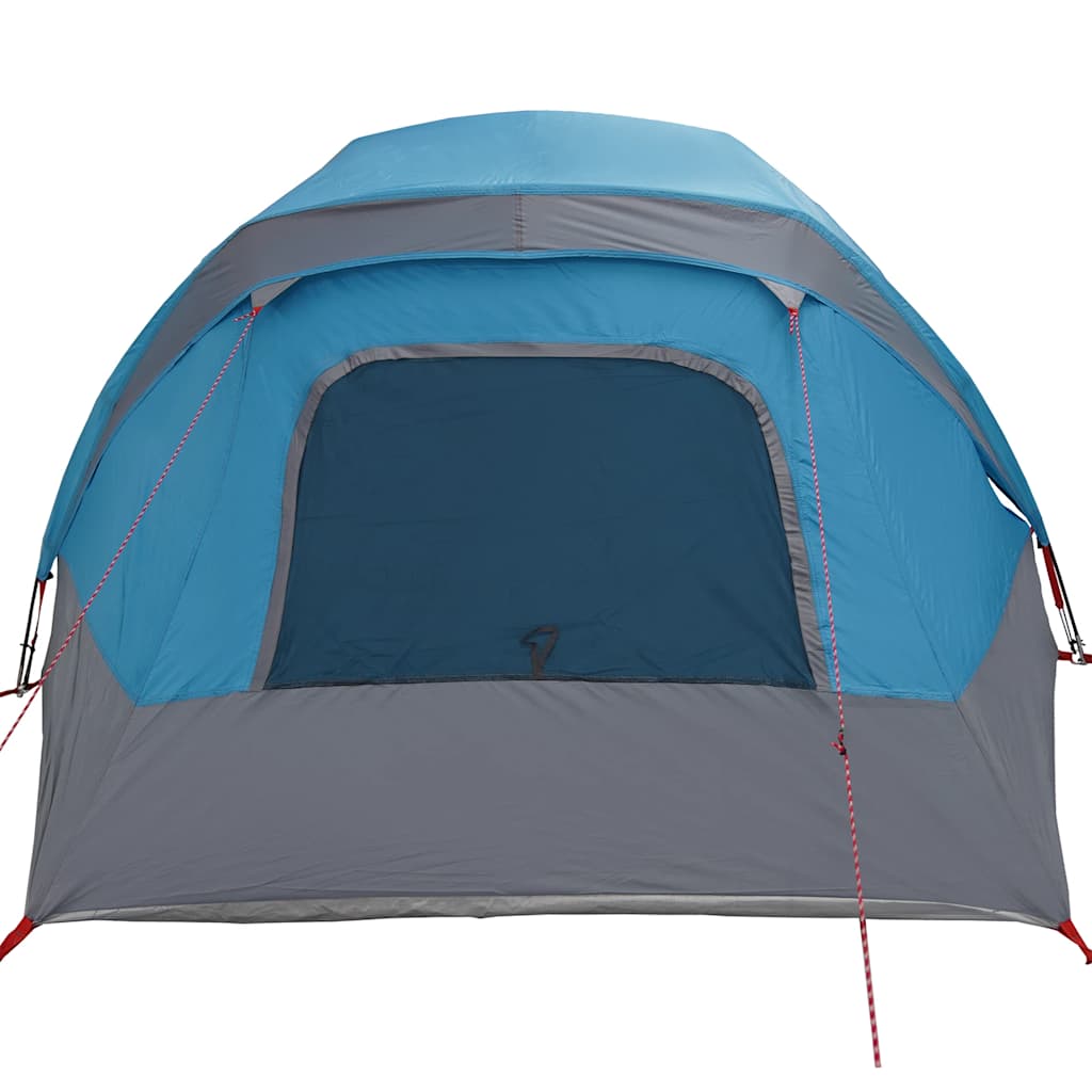vidaXL Family Tent Cabin 6-Person Blue Waterproof - 360 x 298 x 182 cm