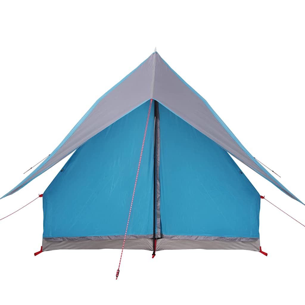vidaXL Family Tent with Roof Blue and Grey 220 x 220 x 184 cm
