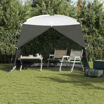 vidaXL Mosquito Tent Grey 320 x 320 x 218 cm Polyester and Fiberglass