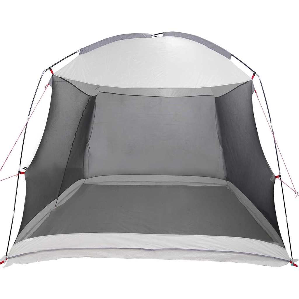 vidaXL Mosquito Tent Grey 320 x 320 x 218 cm Polyester and Fiberglass