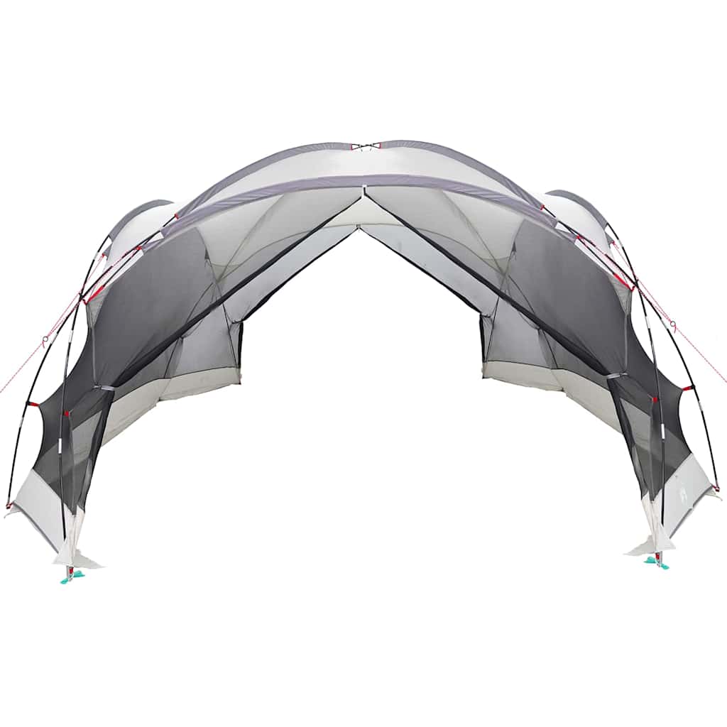 vidaXL Mosquito Tent Grey 434 x 434 x 230 cm Polyester and Fiberglass