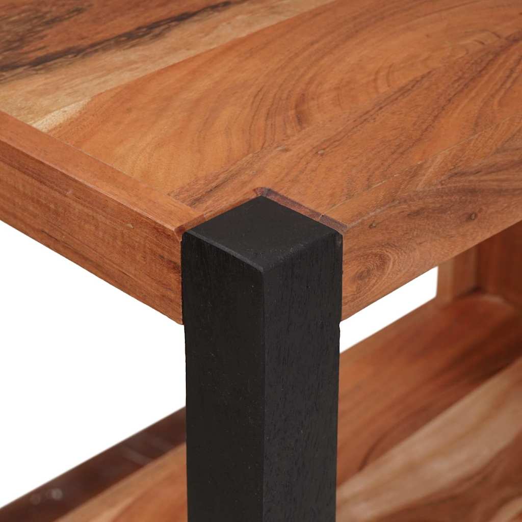 vidaXL Bookshelf Brown 50 x 30 x 110 cm Solid Acacia Wood