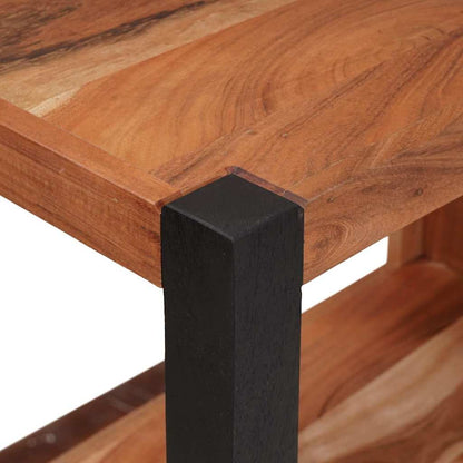 vidaXL Bookshelf Brown 50 x 30 x 110 cm Solid Acacia Wood
