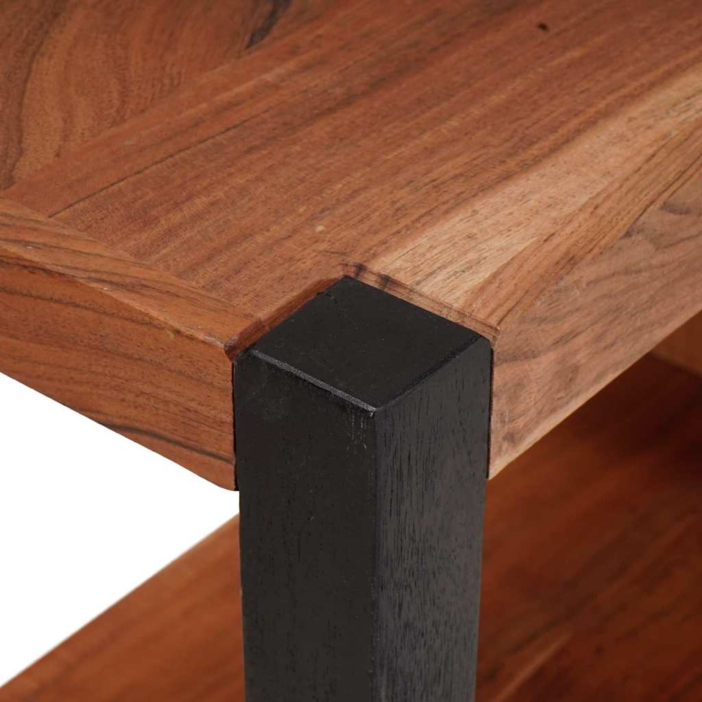 vidaXL Bookshelf Brown 50 x 30 x 75 cm Solid Acacia Wood