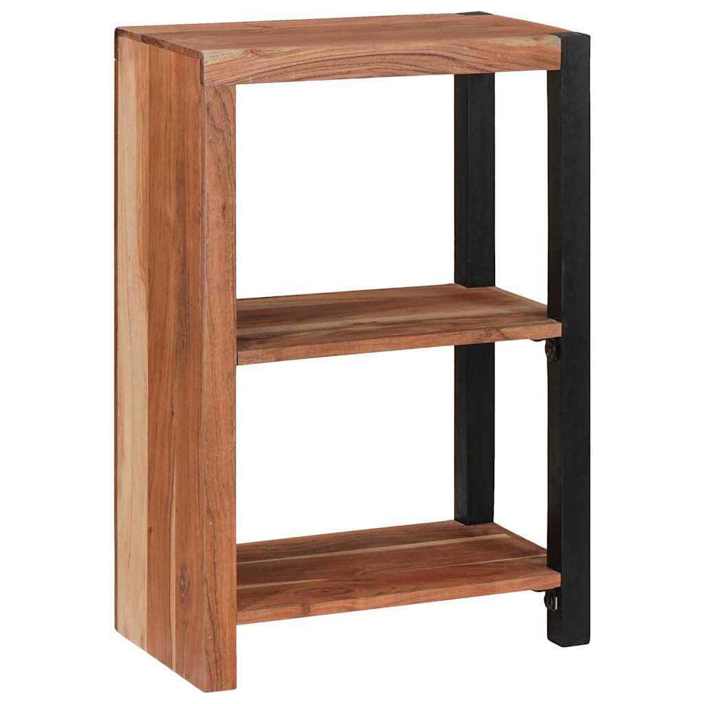 vidaXL Bookshelf Brown 50 x 30 x 75 cm Solid Acacia Wood
