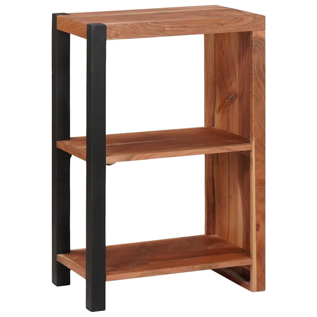vidaXL Bookshelf Brown 50 x 30 x 75 cm Solid Acacia Wood