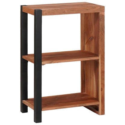 vidaXL Bookshelf Brown 50 x 30 x 75 cm Solid Acacia Wood