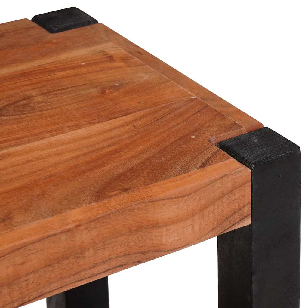 vidaXL Bookshelf Brown 50 x 30 x 40 cm Solid Acacia Wood