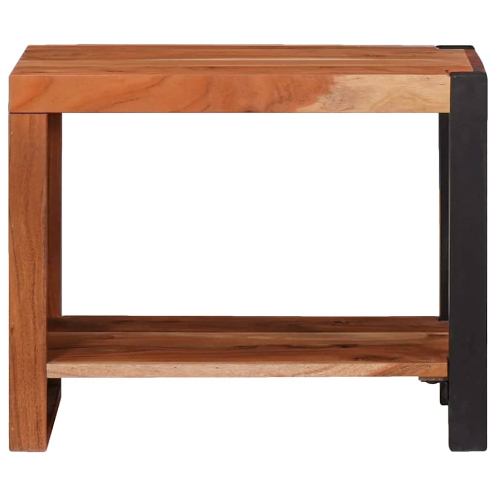 vidaXL Bookshelf Brown 50 x 30 x 40 cm Solid Acacia Wood