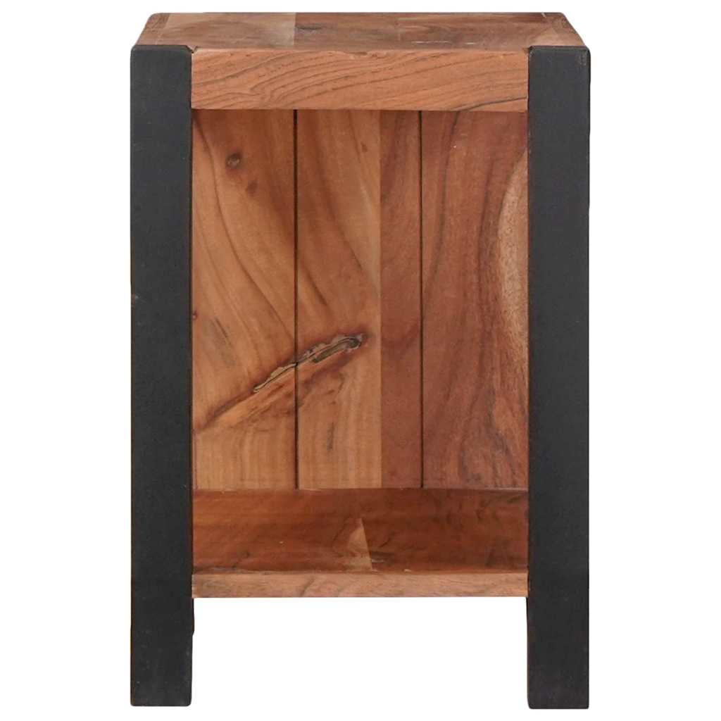 vidaXL Bookshelf Brown 50 x 30 x 40 cm Solid Acacia Wood