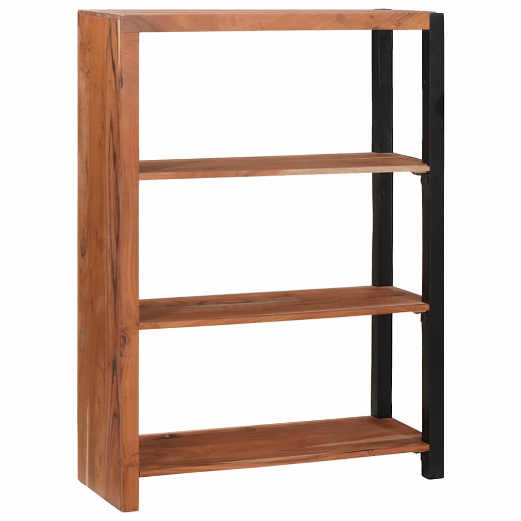 vidaXL Bookshelf Brown 80 x 30 x 110 cm Solid Acacia Wood