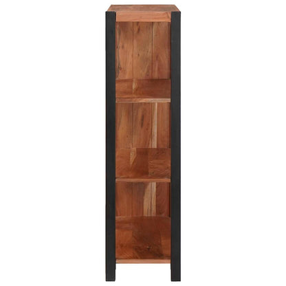 vidaXL Bookshelf Brown 80 x 30 x 110 cm Solid Acacia Wood