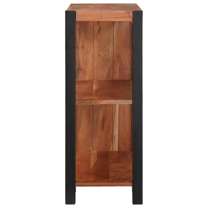 vidaXL Bookshelf Brown 80 x 30 x 75 cm Solid Acacia Wood