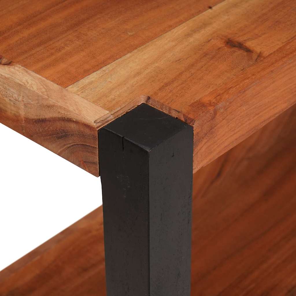 vidaXL Bookshelf Brown 80 x 30 x 40 cm Solid Acacia Wood