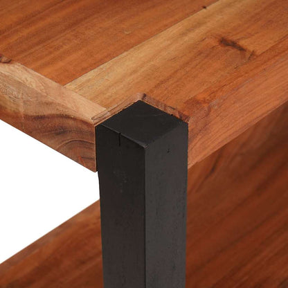 vidaXL Bookshelf Brown 80 x 30 x 40 cm Solid Acacia Wood