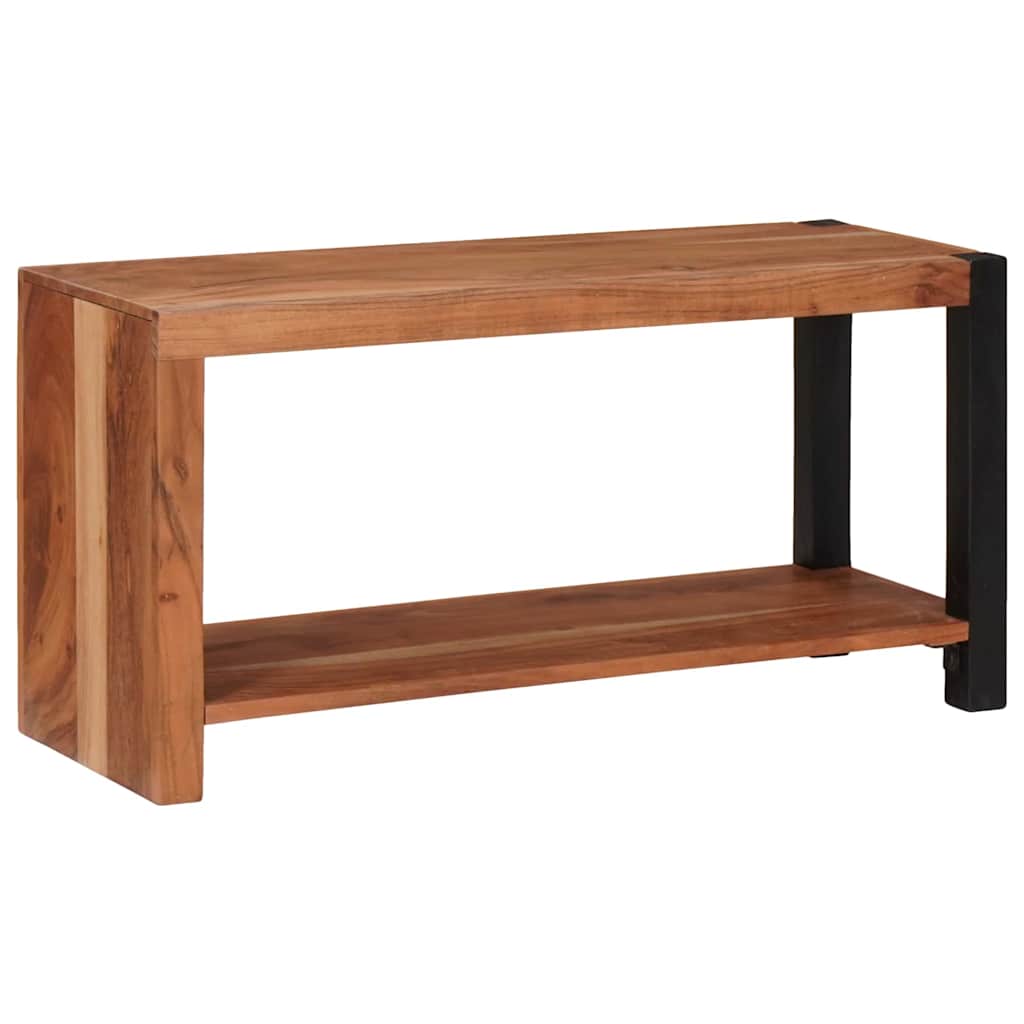 vidaXL Bookshelf Brown 80 x 30 x 40 cm Solid Acacia Wood