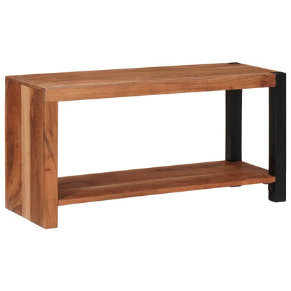 vidaXL Bookshelf Brown 80 x 30 x 40 cm Solid Acacia Wood