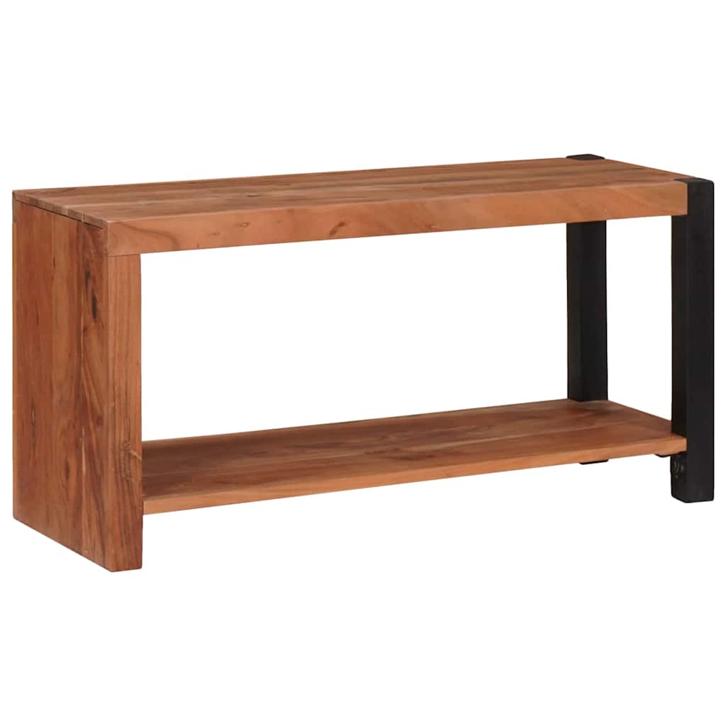 vidaXL Bookshelf Brown 80 x 30 x 40 cm Solid Acacia Wood