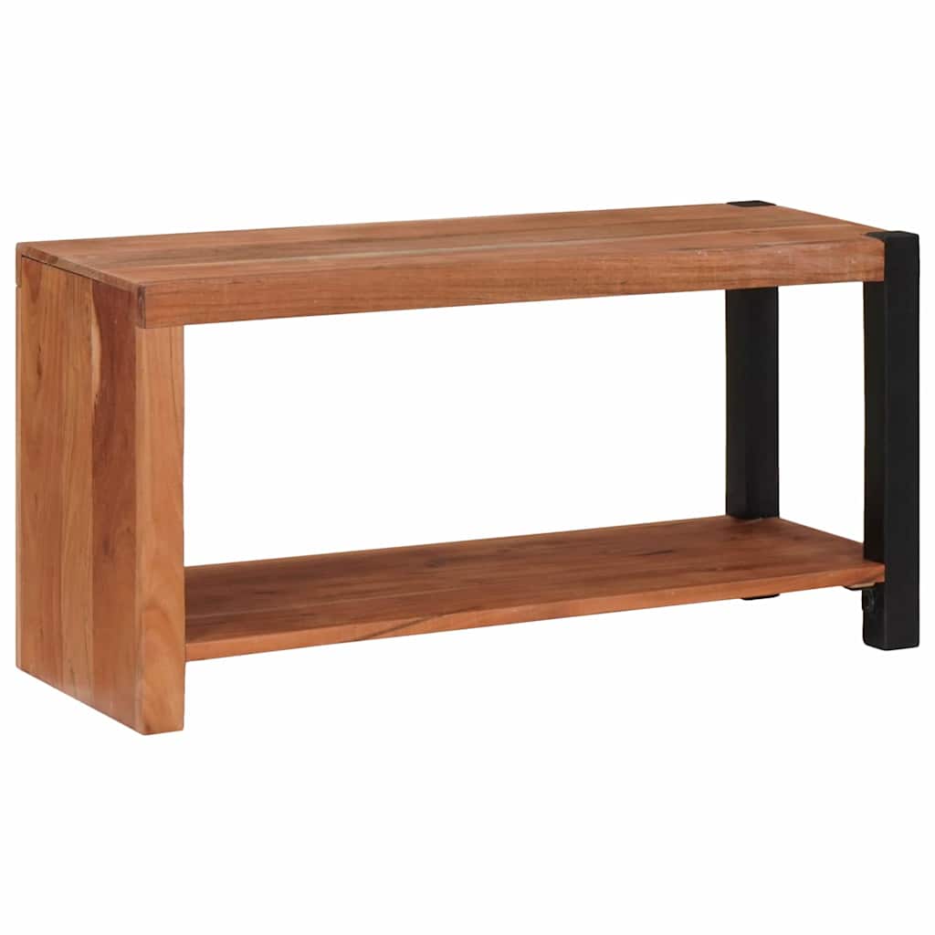 vidaXL Bookshelf Brown 80 x 30 x 40 cm Solid Acacia Wood