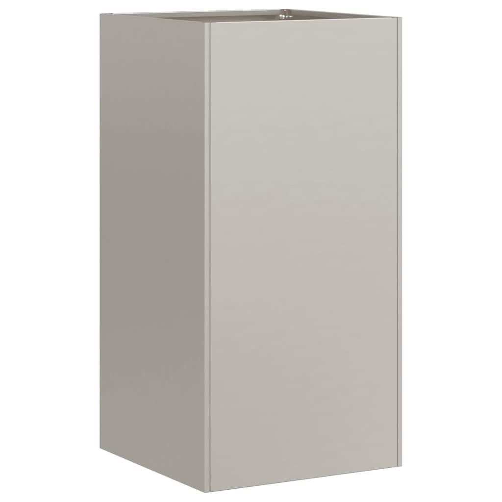 vidaXL Planter Rusty 40x40x80 cm Weathering Steel - Brown