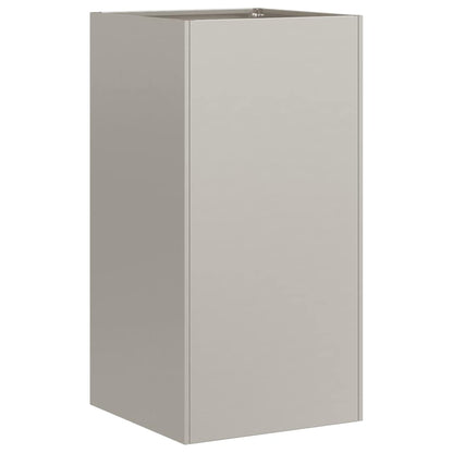 vidaXL Planter Rusty 40x40x80 cm Weathering Steel - Brown