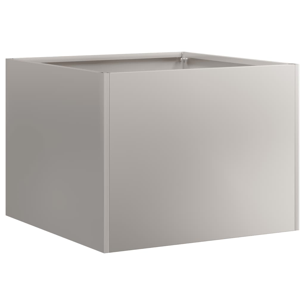 vidaXL Planter Rusty 40x40x30 cm Weathering Steel - Brown