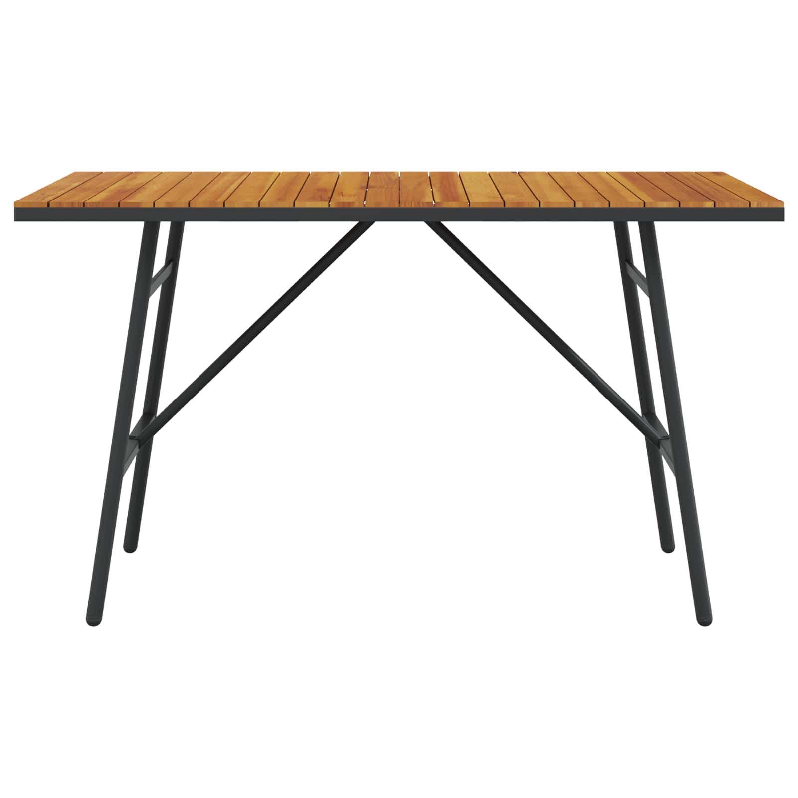 vidaXL Dining Table Brown 110 x 55 x 61.5 cm Solid Acacia Wood
