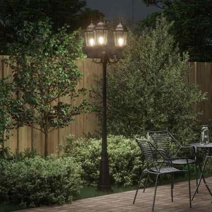 vidaXL Garden Light 61 x 53 x 235 cm Aluminium and Glass - Bronze