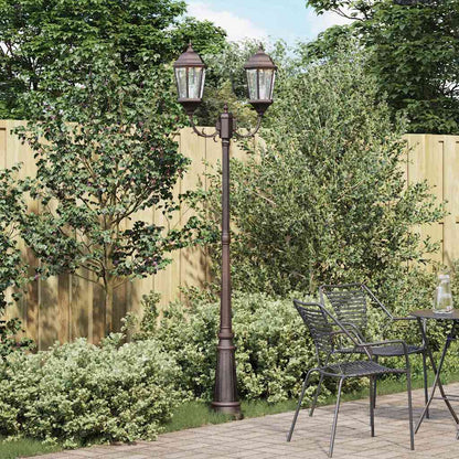 vidaXL Garden Light 68 x 20 x 235 cm Aluminium and Glass - Bronze