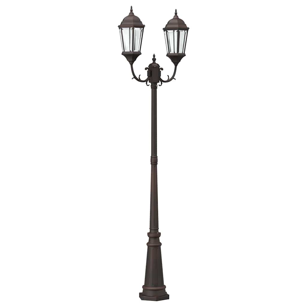 vidaXL Garden Light 68 x 20 x 235 cm Aluminium and Glass - Bronze