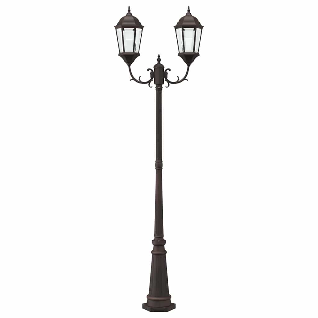 vidaXL Garden Light 68 x 20 x 235 cm Aluminium and Glass - Bronze