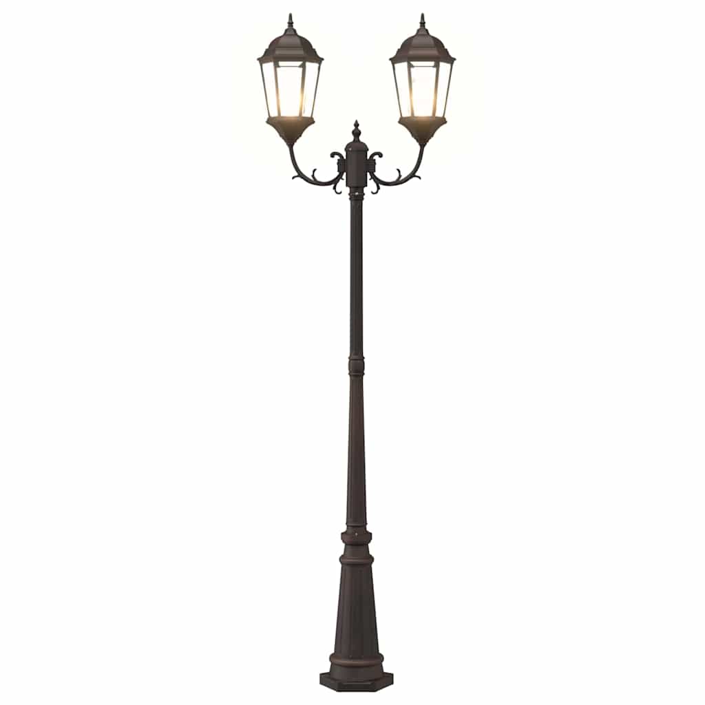 vidaXL Garden Light 68 x 20 x 235 cm Aluminium and Glass - Bronze