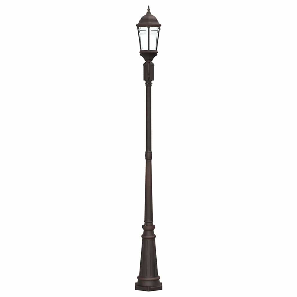 vidaXL Garden Light 68 x 20 x 235 cm Aluminium and Glass - Bronze