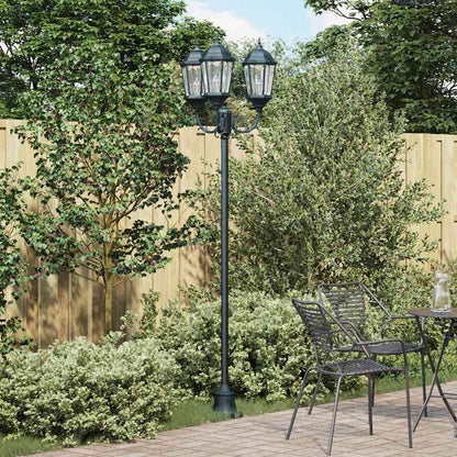 vidaXL Garden Light 57 x 49 x 241 cm Aluminium and Glass - Green