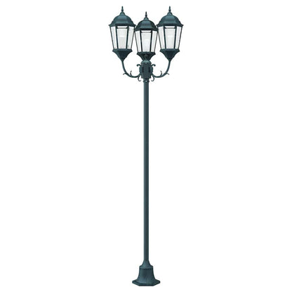 vidaXL Garden Light 57 x 49 x 241 cm Aluminium and Glass - Green