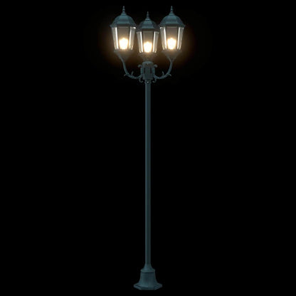 vidaXL Garden Light 57 x 49 x 241 cm Aluminium and Glass - Green