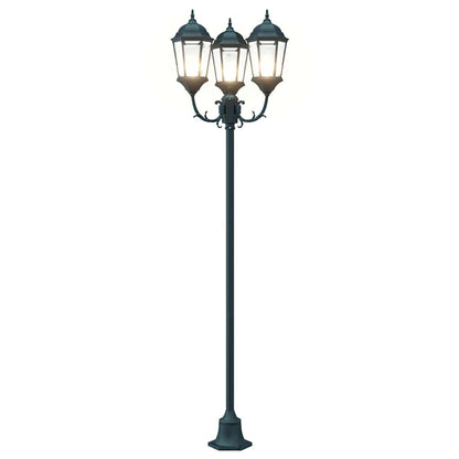 vidaXL Garden Light 57 x 49 x 241 cm Aluminium and Glass - Green
