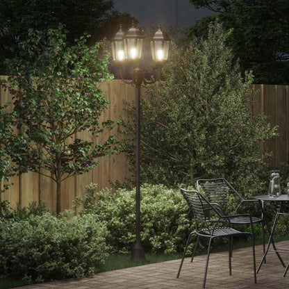vidaXL Garden Light 57 x 49 x 241 cm Aluminium and Glass - Bronze
